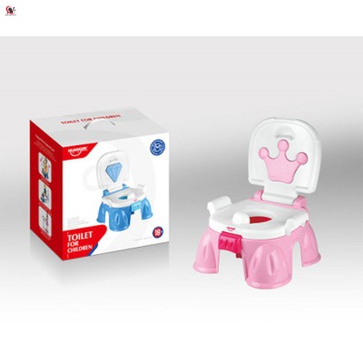 musical baby potty with cover foldable  training seat with backrest