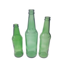 wholesale china supplier 250ml 330ml 500ml green Glass Beer Bottle with Lid